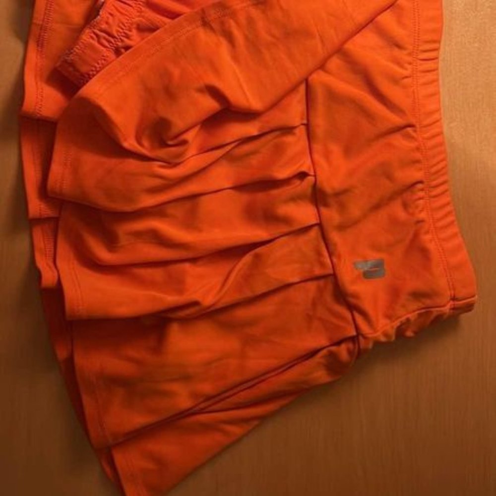 Orange Prince Tennis Skirt